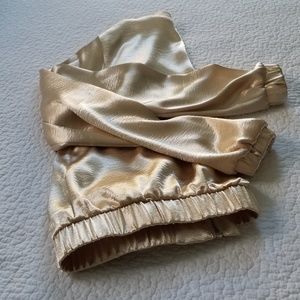 Anthropologie x JOA Silk Bomber